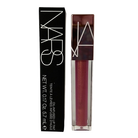 Nars Oil Infused Lip Tint Shade Orgasm 0.17 oz - Picture 1 of 5